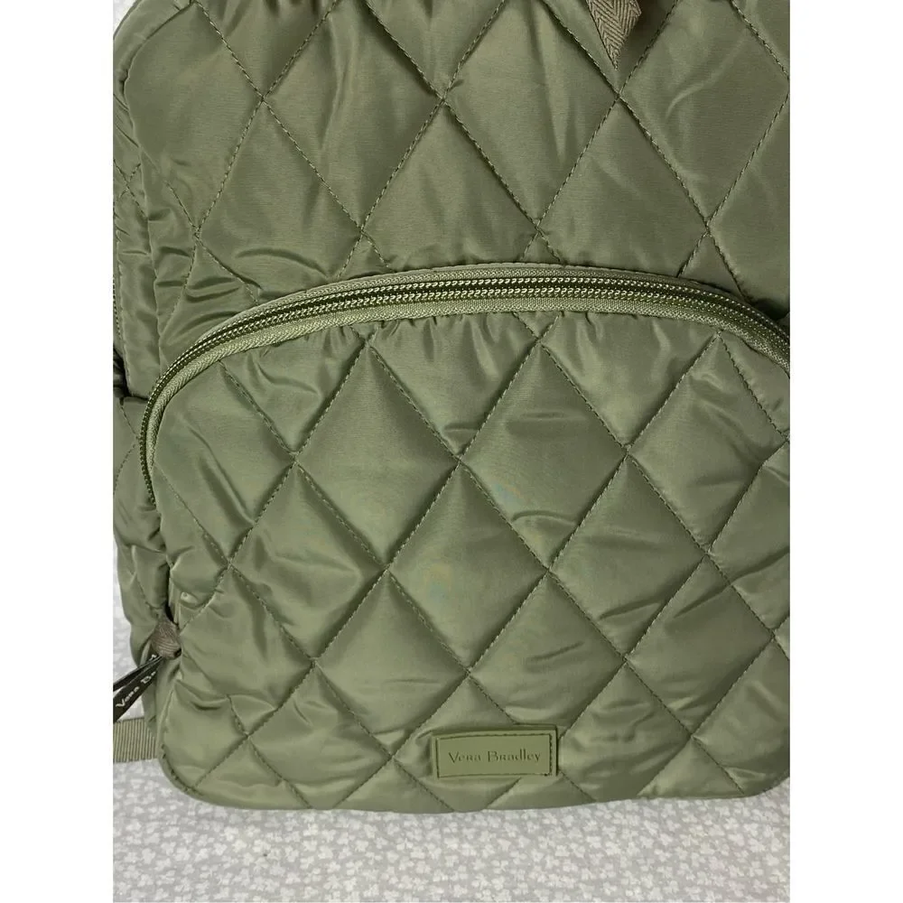 VERA BRADLEY ULTRALIGHT SMALL COMPACT BACKPACK - SAGE